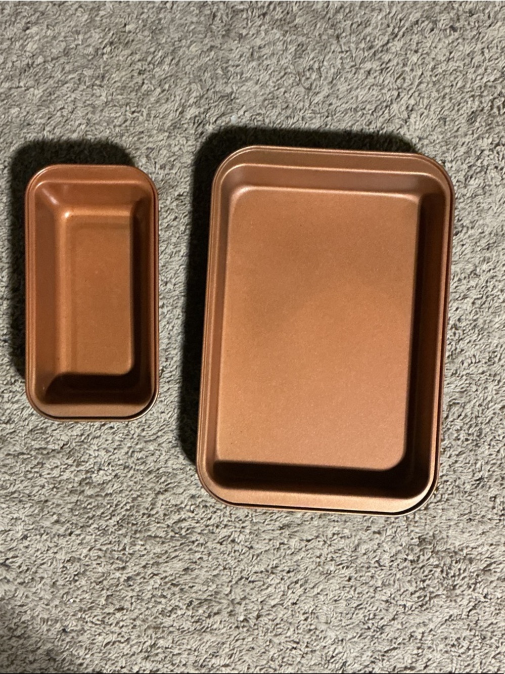 Copper Nonstick Baking Pan Set - 2 Piece